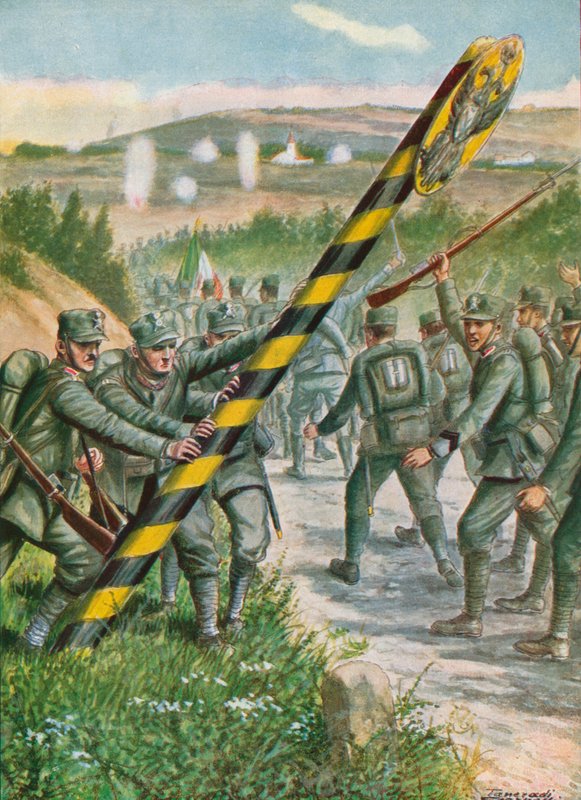 24. toukokuuta 1915, sota Itävalta-Unkarin valtakuntaa vastaan tekijältä Tancredi Scarpelli