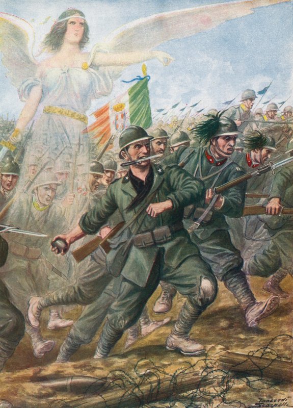 Piave-joen taistelu, 1918 tekijältä Tancredi Scarpelli