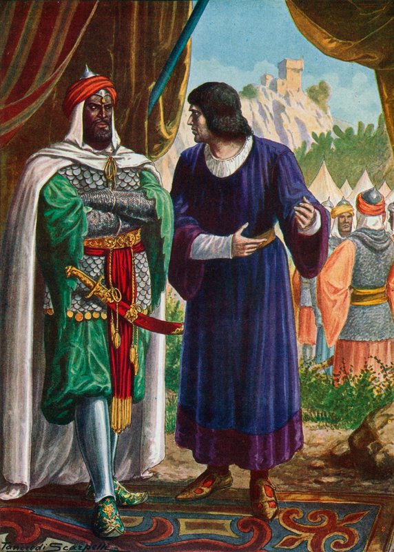 Saraseenien Sisilian valloitus, 859 tekijältä Tancredi Scarpelli