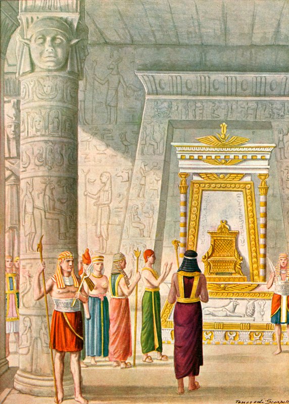 Egypti - Temppelin vartijat tekijältä Tancredi Scarpelli