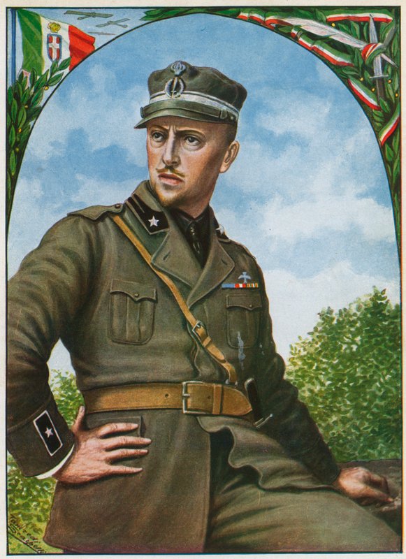 Sotilasrunoilija Gabriele d