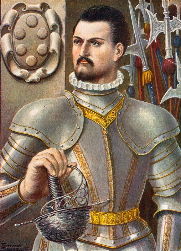 Giovanni de Medici tunnetaan myös nimellä Bande Nere tekijältä Tancredi Scarpelli