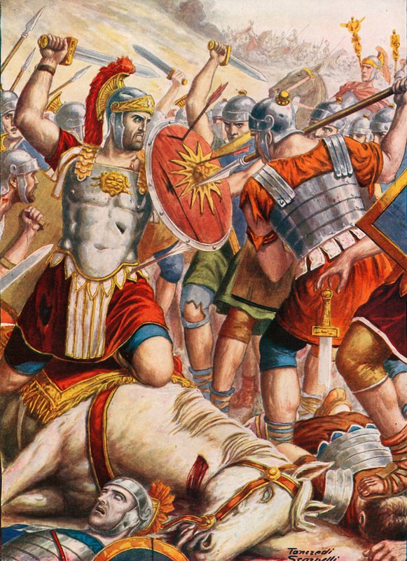 Lucullus taistelee pysäyttääkseen Mithridatesin etenemisen tekijältä Tancredi Scarpelli