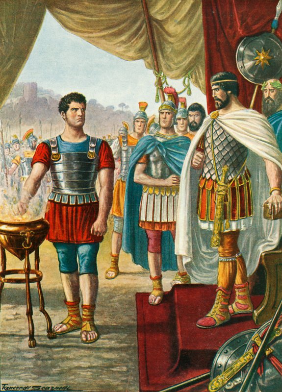 Mucius Scaevola tekijältä Tancredi Scarpelli