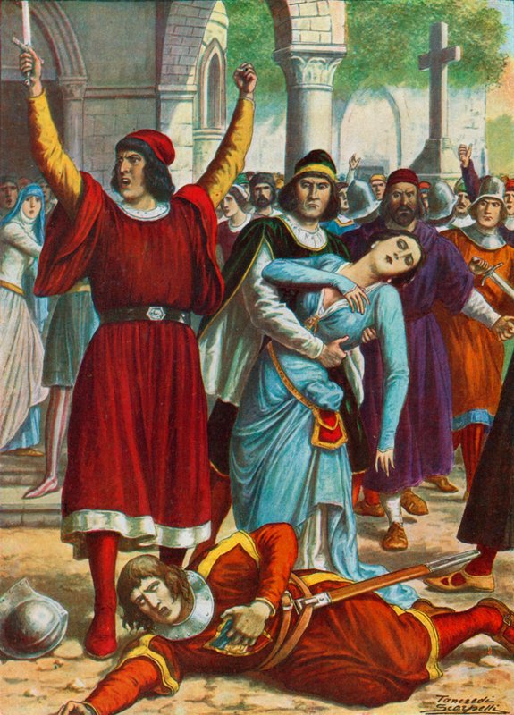Sisilian vespers, 30. maaliskuuta 1282 tekijältä Tancredi Scarpelli