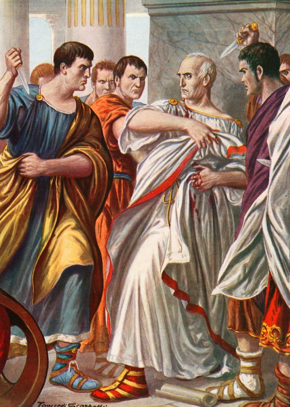 Julius Caesarin salamurha tekijältä Tancredi Scarpelli