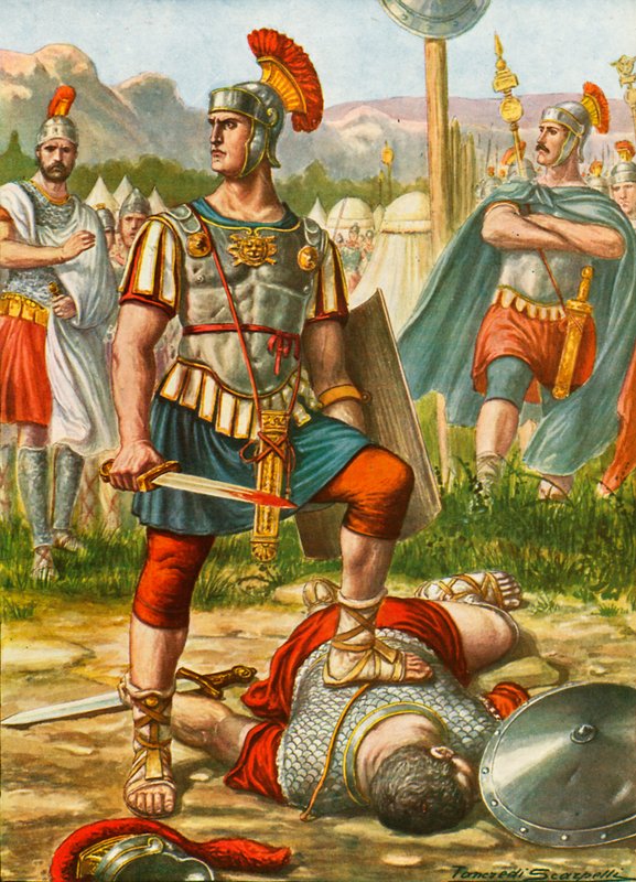 Titus Manlius Torquatus tekijältä Tancredi Scarpelli