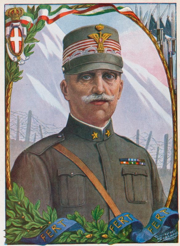 Viktor Emmanuel III, sotilaskuningas tekijältä Tancredi Scarpelli