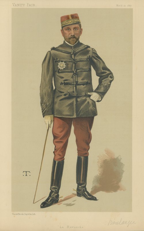 Kenraali Georges Boulanger tekijältä Theobald Chartran