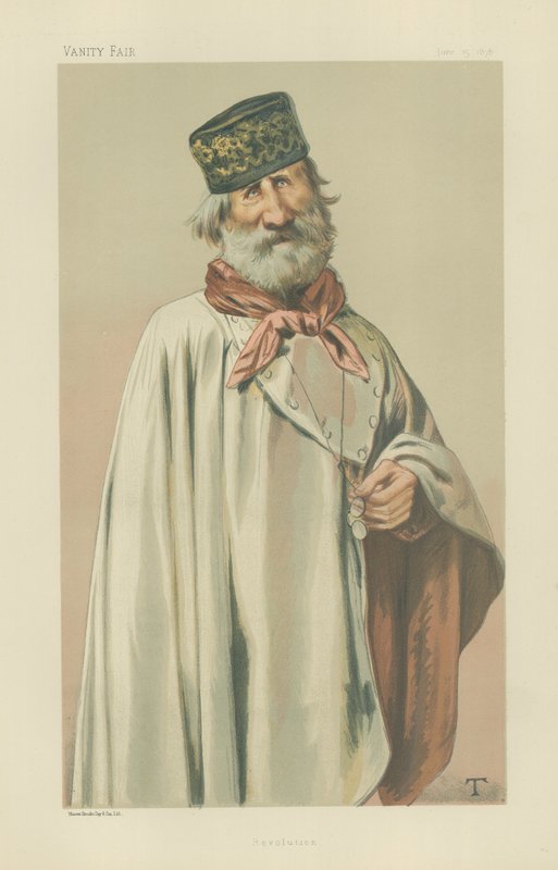Kenraali Giuseppe Garibaldi tekijältä Theobald Chartran