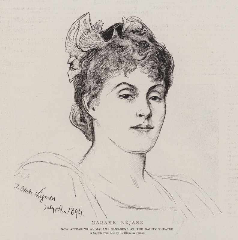 rouva rejane tekijältä Theodore Blake Wirgman