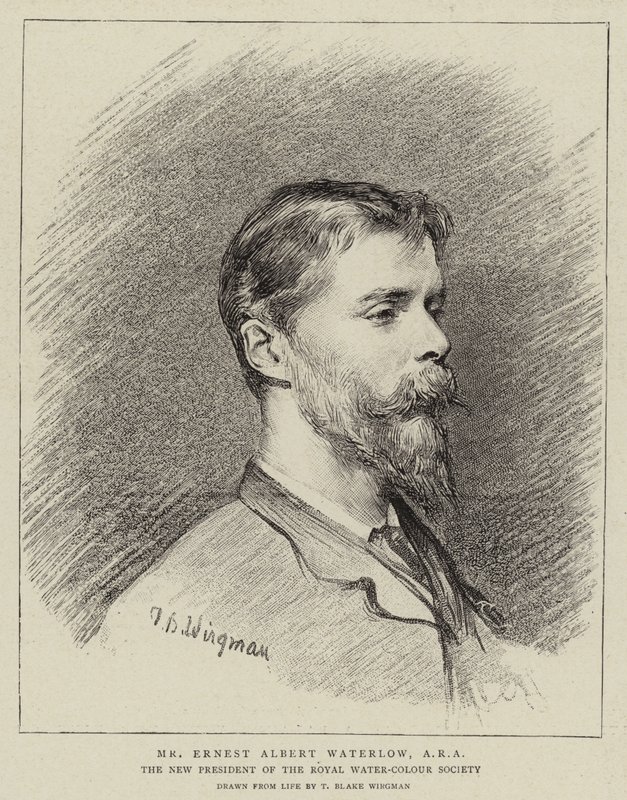 herra Ernest Albert Waterlow, ARA tekijältä Theodore Blake Wirgman