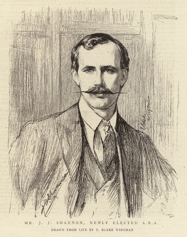J J Shannon, äskettäin valittu ARA tekijältä Theodore Blake Wirgman