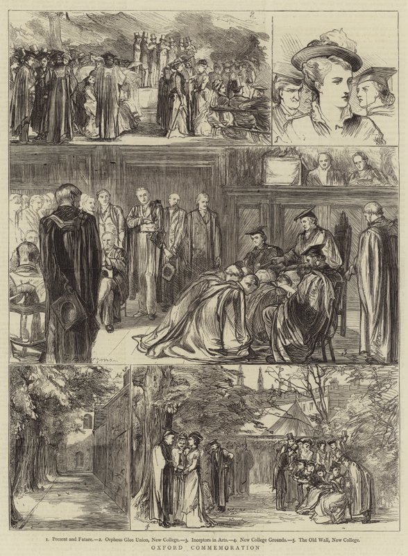Oxfordin muistojuhla tekijältä Theodore Blake Wirgman