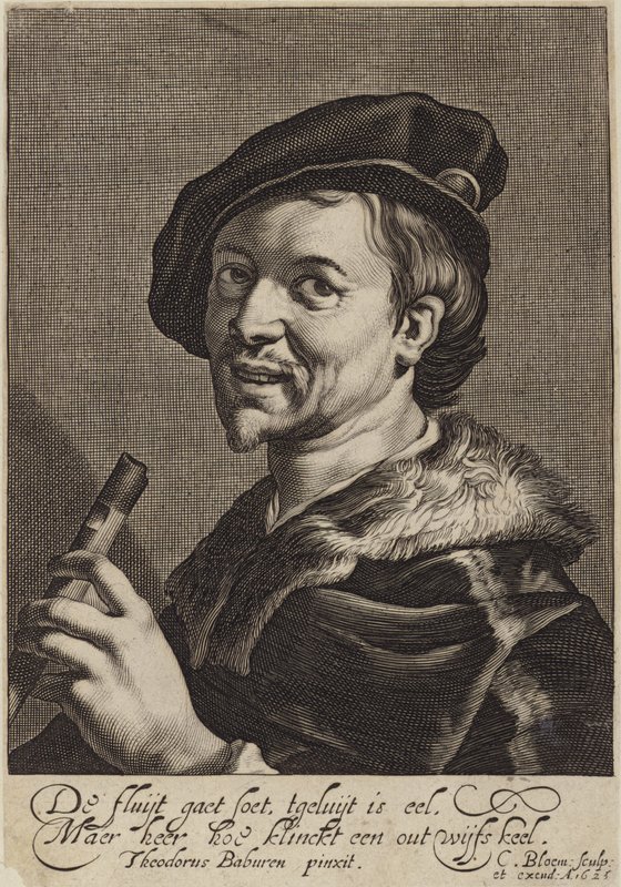 Cornelis Bloemaertin muotokuva tekijältä Theodore van Baburen