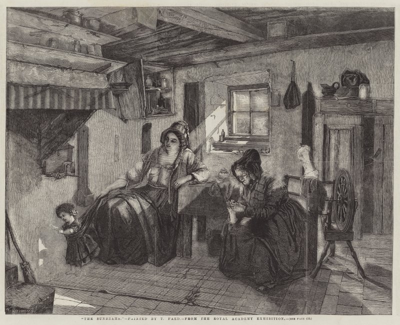 Auringon säteet tekijältä Thomas Faed