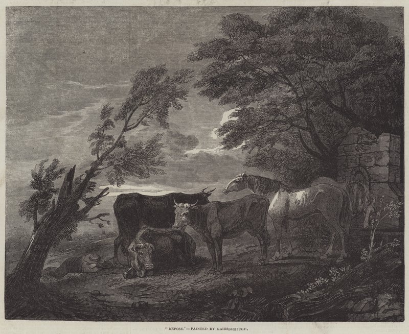Levätä tekijältä Thomas Gainsborough