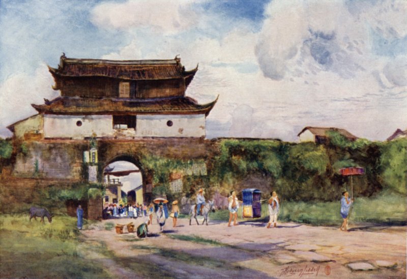 Hangchow, Pohjoinen portti tekijältä Thomas Hodgson Liddell