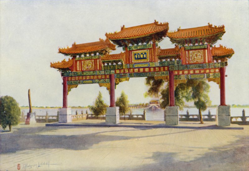 Peking, Grand Pailau, Kesäpalatsi tekijältä Thomas Hodgson Liddell