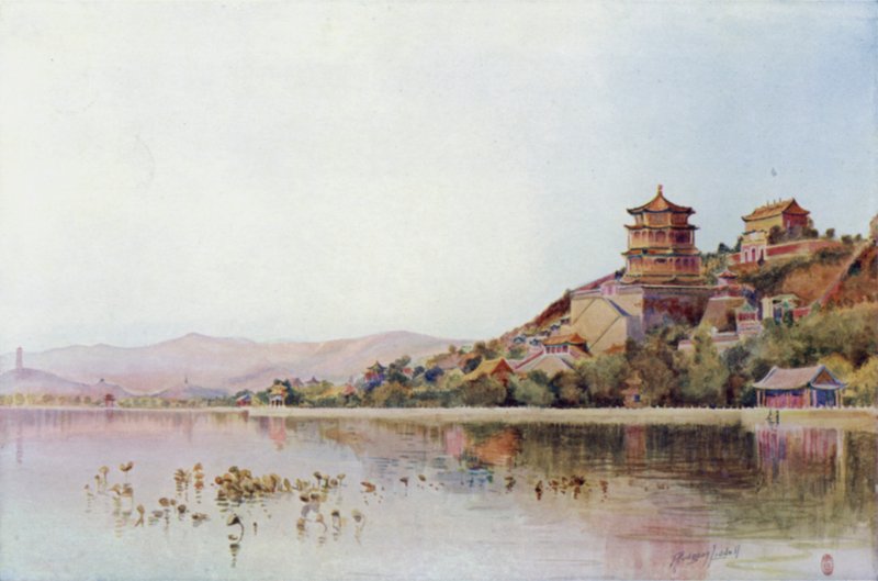 Peking, kesäpalatsi tekijältä Thomas Hodgson Liddell