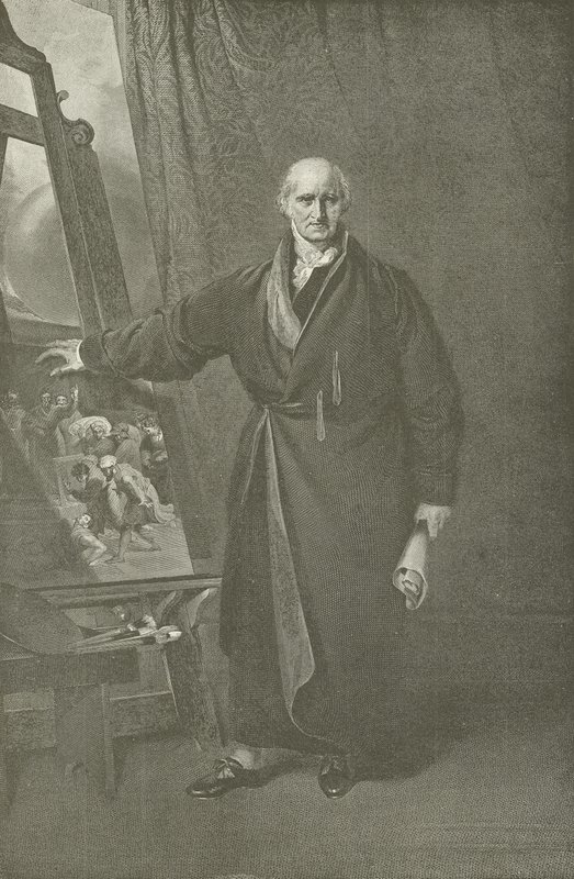 Benjamin West, kuninkaallisen akatemian presidentti tekijältä Thomas Lawrence