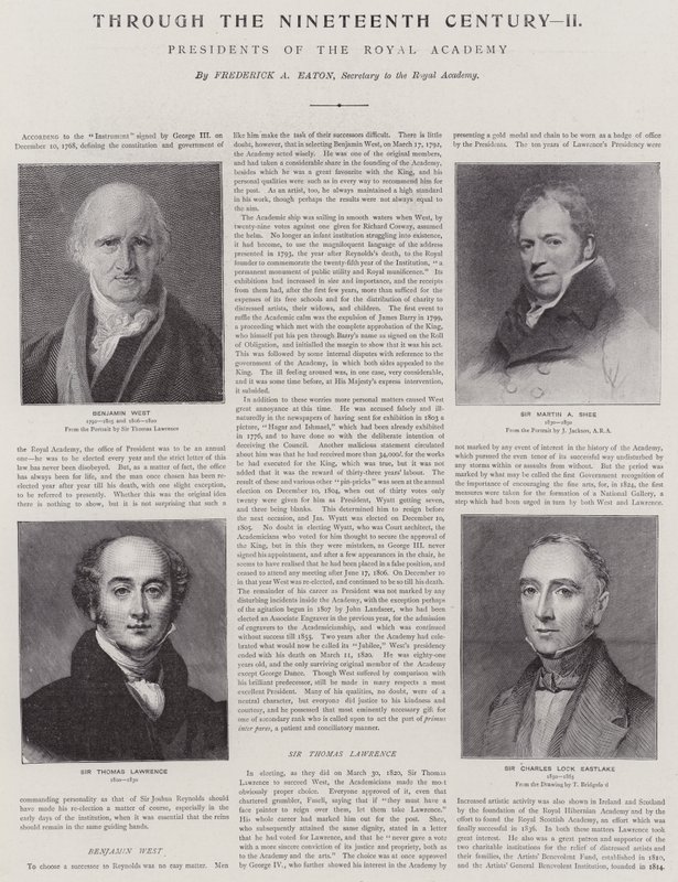 Kuninkaallisen akatemian presidentit tekijältä Thomas Lawrence