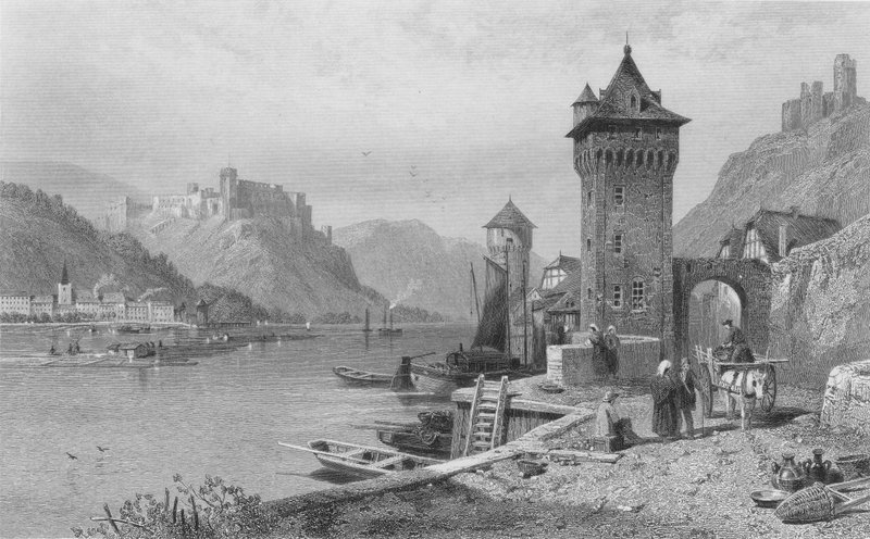 St Goar tekijältä Thomas Leeson the Elder Rowbotham