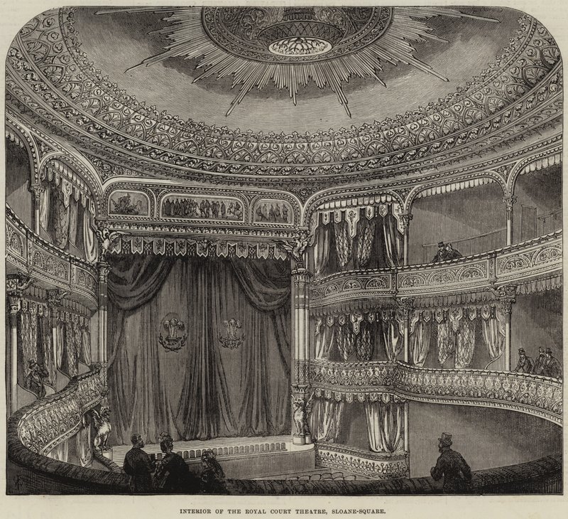 Royal Court -teatterin sisätilat, Sloane-Square tekijältä Thomas W. Wood