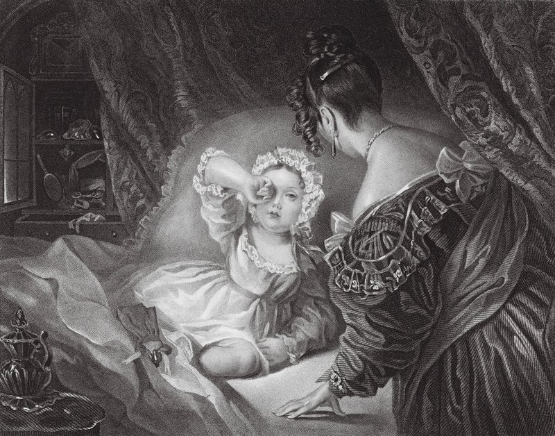 Still Sleepy (kaiverrus) tekijältä Thomas A. Woolnoth