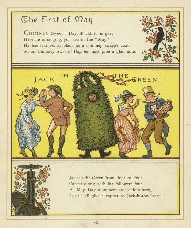 Säerivit Toukokuun ensimmäisestä ja Jack in the Green -juoksusta tekijältä Thomas Crane
