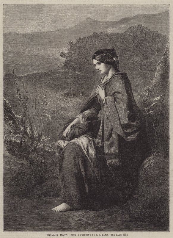 Highland Mary tekijältä Thomas Faed