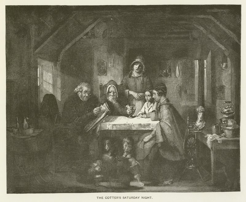 Cotters lauantai-ilta tekijältä Thomas Faed