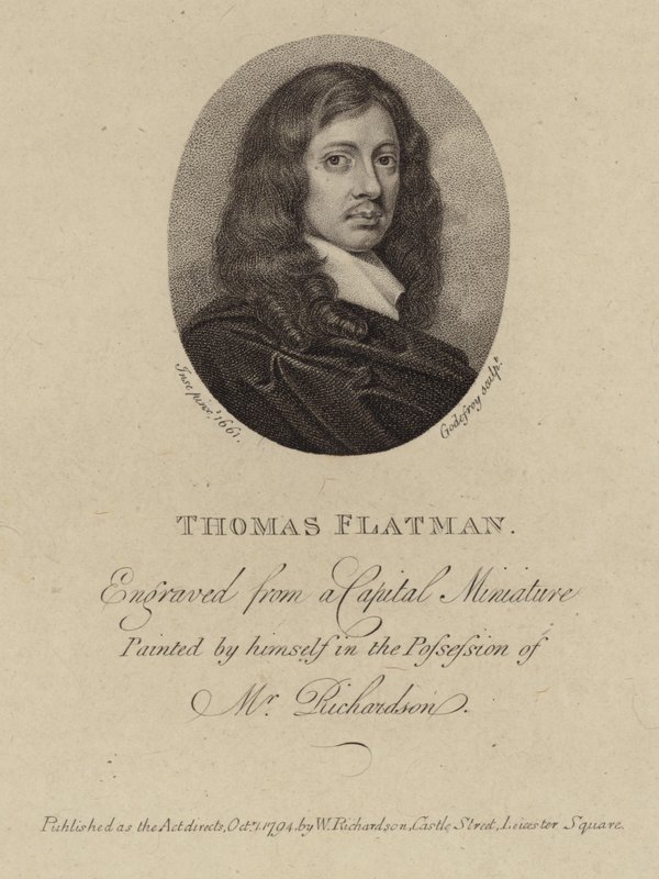 Muotokuva Thomasista asunnossa tekijältä Thomas Flatman