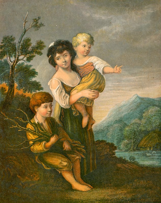 Mökin lapset tekijältä Thomas Gainsborough
