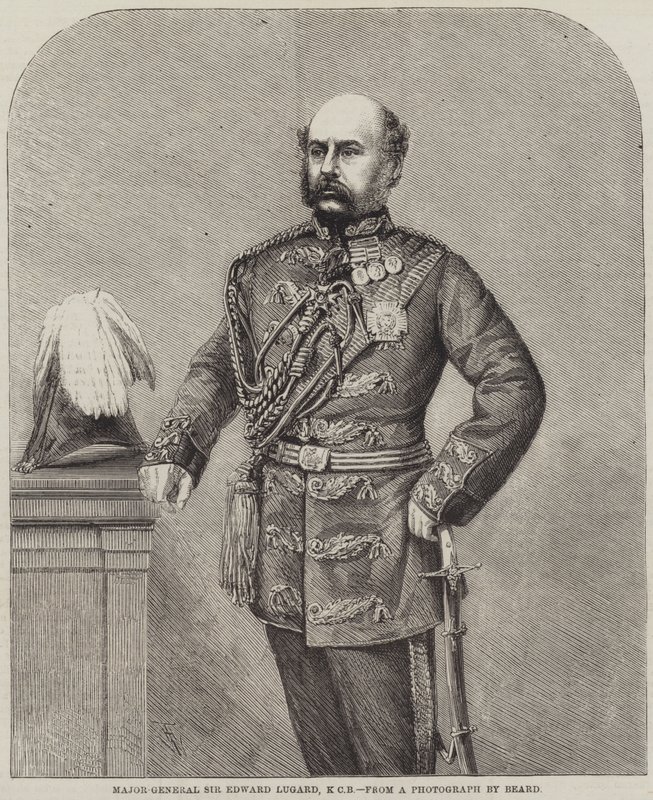 Kenraalimajuri Sir Edward Lugard, KCB tekijältä Thomas Harrington Wilson