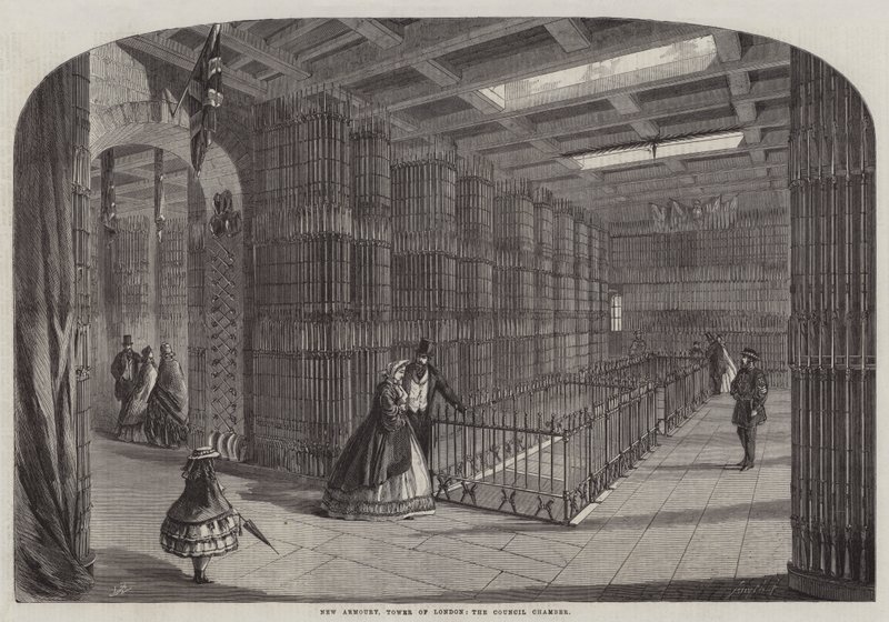 New Armoury, Tower of London, Council Chamber tekijältä Thomas Harrington Wilson