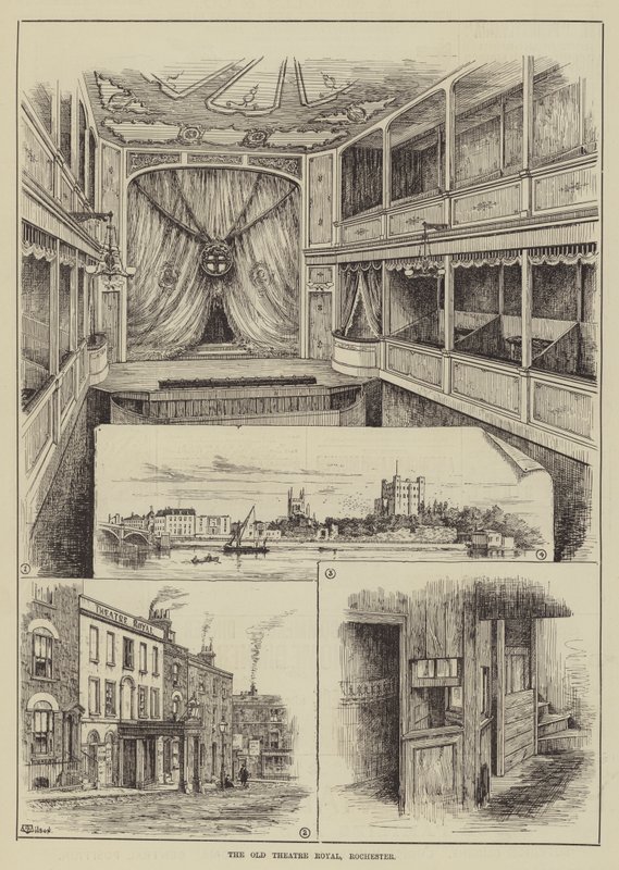 Old Theatre Royal, Rochester tekijältä Thomas Harrington Wilson