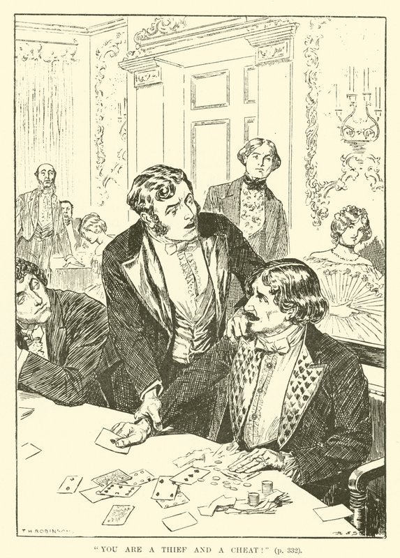 Olet varas ja huijari! (kaiverrus) tekijältä Thomas Heath Robinson