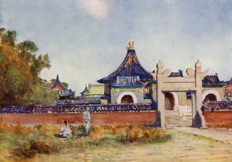 Peking, Keisaritten temppeli, Taivaan temppeli tekijältä Thomas Hodgson Liddell
