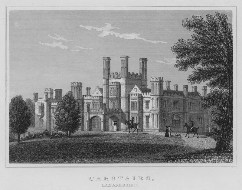 Carstairs, Lanarkshire (kaiverrus) tekijältä Thomas Hosmer Shepherd