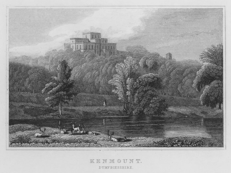 Kenmount, Dumfriesshire (kaiverrus) tekijältä Thomas Hosmer Shepherd