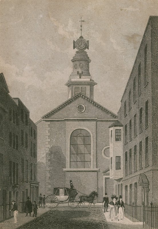 Pyhän Annan kirkko, Soho tekijältä Thomas Hosmer Shepherd