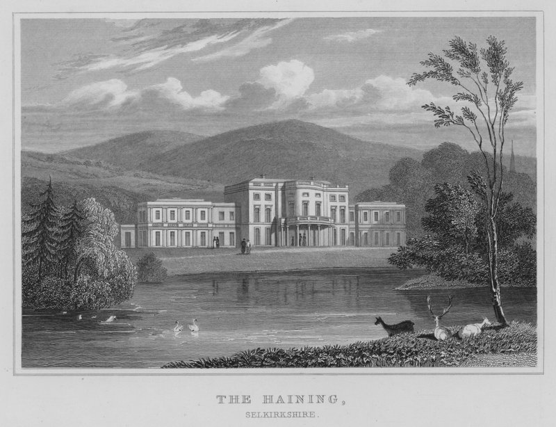 The Haining, Selkirkshire (kaiverrus) tekijältä Thomas Hosmer Shepherd
