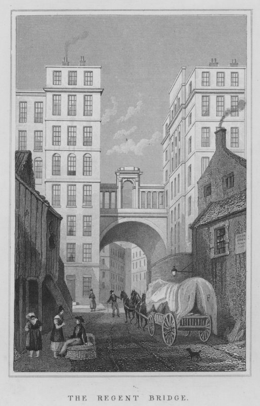 Regent Bridge (kaiverrus) tekijältä Thomas Hosmer Shepherd