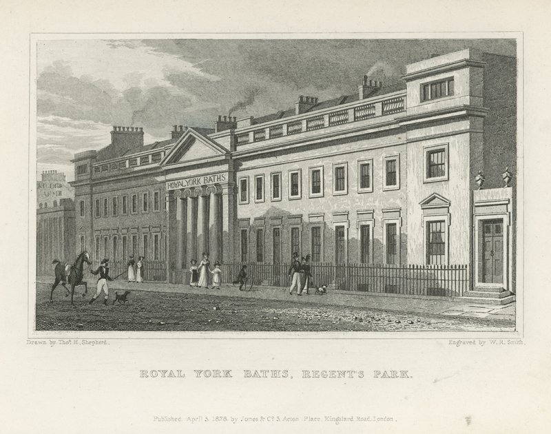 Royal York Baths York Terracessa tekijältä Thomas Hosmer Shepherd