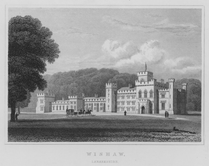 Wishaw, Lanarkshire (kaiverrus) tekijältä Thomas Hosmer Shepherd
