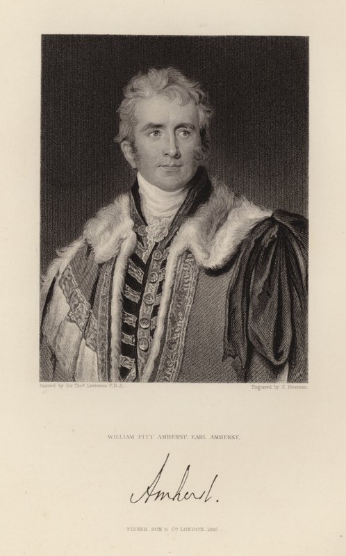 Earl Amherst tekijältä Thomas Lawrence