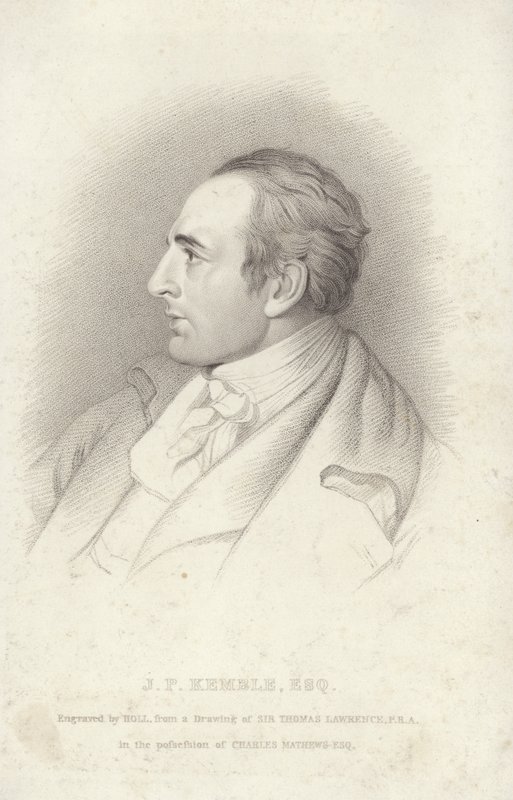 John Philip Kemble tekijältä Thomas Lawrence