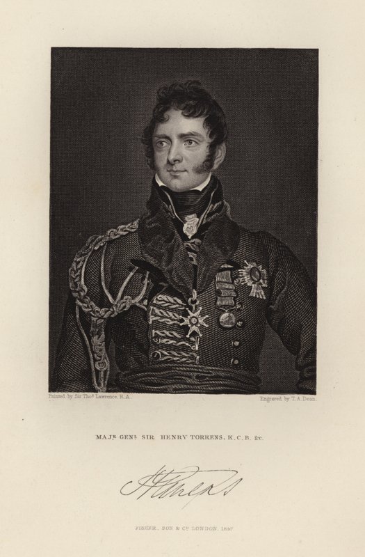 Kenraalimajuri Sir Henry Torrens tekijältä Thomas Lawrence