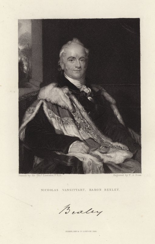 Nicholas Vansittart tekijältä Thomas Lawrence